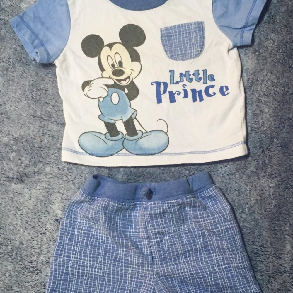 Mickey Mouse baby outfit